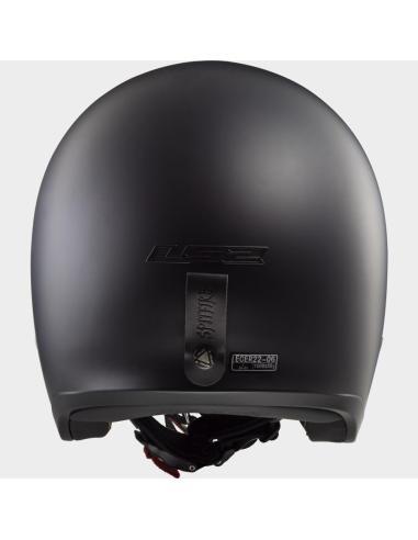 Jet Helmet LS2 Spitfire II Matte Black | Sun Visor and KPA | ECE 22.06