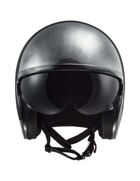 Capacete Jet LS2 Spitfire II Jeans | Viseira Solar e KPA | ECE 22.06