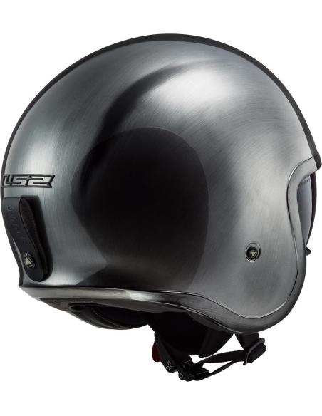 Casque Jet LS2 Spitfire II Jeans | Visière solaire et KPA | ECE 22.06