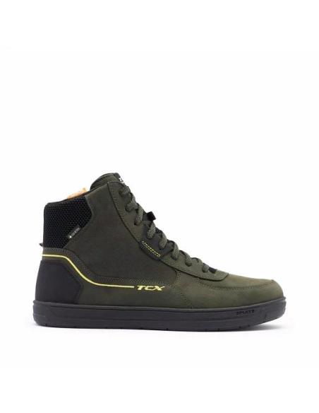 Scarpe Moto TCX Mood 2 Gore-Tex® verde militare | Impermeabili, Urbane e Certificate CE