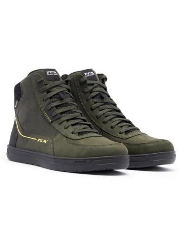 Scarpe Moto TCX Mood 2 Gore-Tex® verde militare | Impermeabili, Urbane e Certificate CE