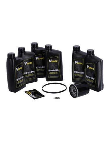 Purchase Mcs Service Pack With Black Filter For HD 07-16 Touring and Trike Synthetic at a Discount Price