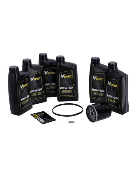 Comprar Pack Serviço Mcs Com Filtro Preto Para Hd 07-16 touring e trike Sintético a preço promocional