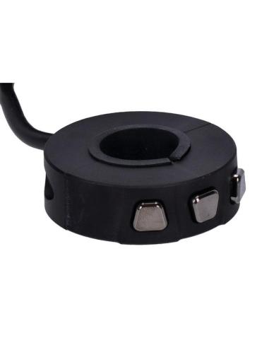 Kit interruptor 3 botões Daytona preto