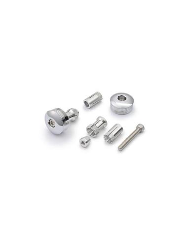 Chrome Handlebar Mirror Adapters Daytona