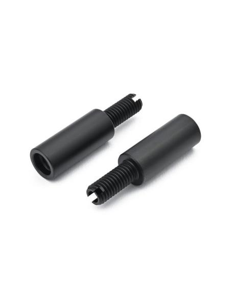 Black M8 Daytona Turn Signal Extensions