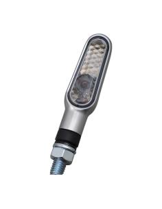 Intermitentes mini LED D-Light Daytona plata ahumada