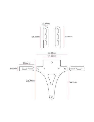 UNIVERSAL REGISTRATION SUPPORT C-RACER Nº3
