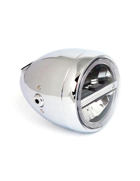 Chrome Neo Vintage LED Headlight Daytona