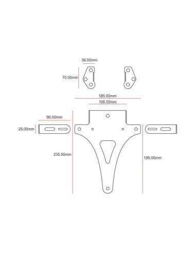 UNIVERSAL REGISTRATION SUPPORT C-RACER Nº4