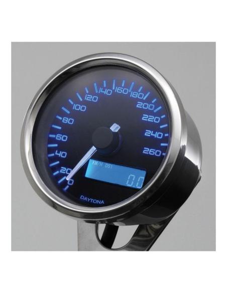 Velocimètre Velona 60 mm 260 km/h Daytona