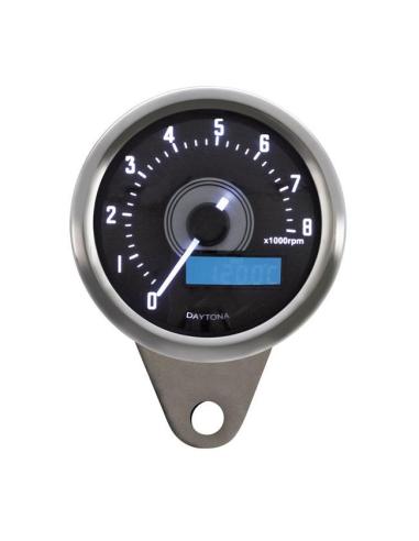 Tachymètre Daytona Velona 60 mm inox 8000 tr/min