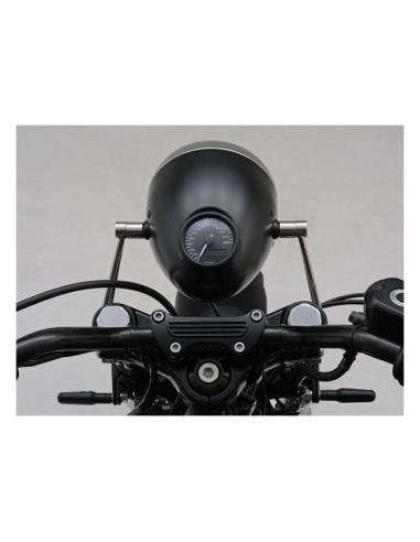 Faro Daytona Vintage 5-3/4\" negro/cromo (ECE)"