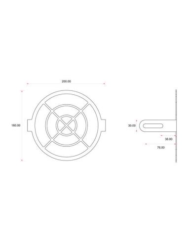 GRADE UNIVERSAL PARA FARÓIS C-RACER NO3