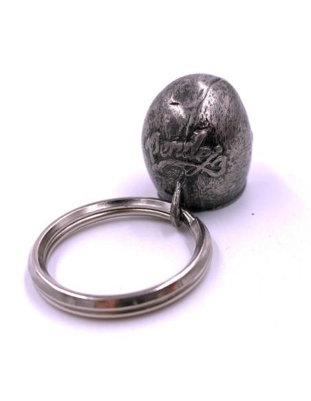 Comprar Llavero Casco Pendejo Plata Vieja a precio de oferta