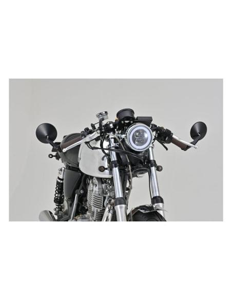 Daytona Bar-End Mirrors No.10 Short Stem (set)