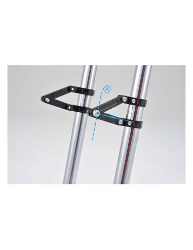 Soporte faro Daytona Dual Axis 35 mm