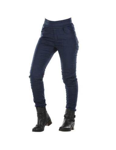 LEGGINGS POUR FEMMES AVEC CHEVAUCHEMENT KEVLAR JANE BLUE - CERTIFIÉ