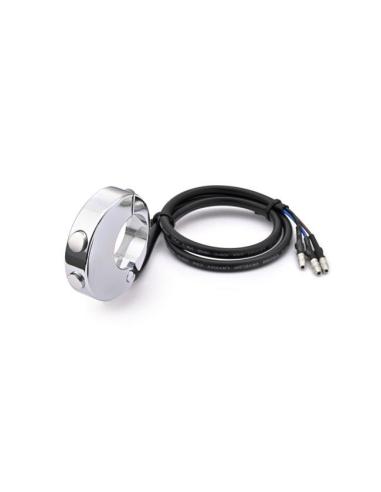 Mando doble cromado Daytona