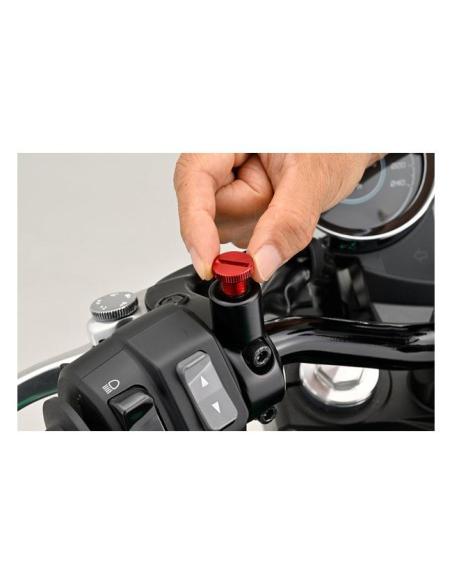 Tampa de espelho M10 RHT vermelho Daytona