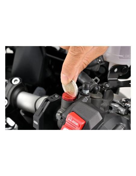 Bouchon de rétroviseur M10 LHT rouge Daytona