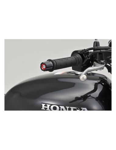 Daytona Compass Red Handlebar End Cap