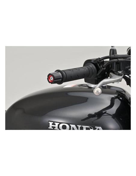 Daytona Compass Red Handlebar End Cap