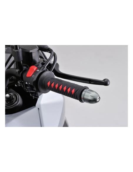 Daytona Bullet Gray Handlebar End Cap