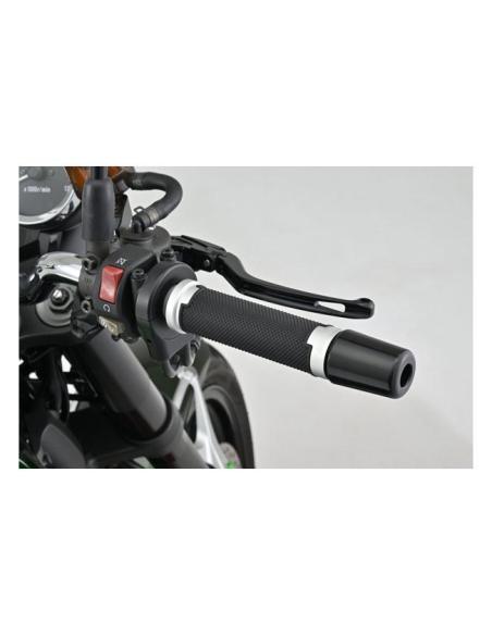Puños Daytona Base negro plata 7/8
