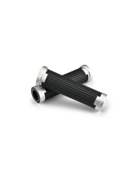 Puños Daytona Cross negro plata 7/8