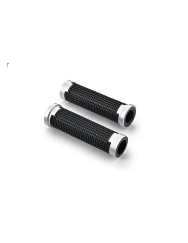 Punhos Daytona Cross preto prata 7/8