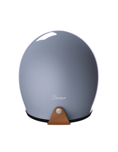 Capacete Jet Cinza Nardo ECE 2206 | Estilo Retro Moderno | Iguana Custom 2