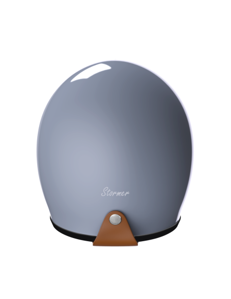 Jet Helmet Nardo Grey ECE 2206 | Modern Retro Style | Iguana Custom