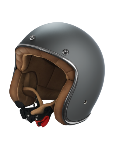 Matte Khaki Jet Helmet Military Style ECE 2206 | Retro & Safe | Iguana Custom