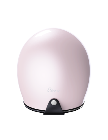 Casque Jet Rose Perle Vintage ECE 2206 | Design Unique | Iguana Custom