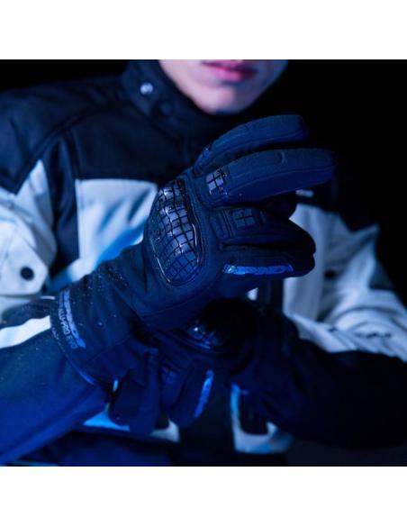Motorcycle Gloves SPIDI Alu-Pro Evo H2Out Black | Winter Touring