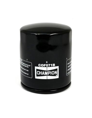 CHAMPION BLACK SPIN-ON OIL FILTER 5 MICRONS