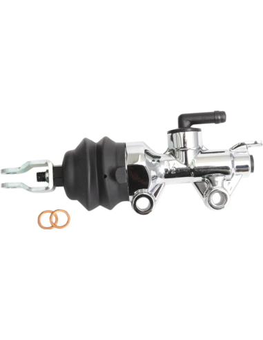 BOMBA DE FRENO TRASERO CROMADO SPORTSTER 2004-2006