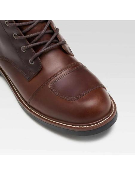 XPD X-Nashville H2Out Brown Boots | Café Racer Style and CE Protection