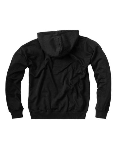 WCC Iron Oversized Black Hoodie with Hood