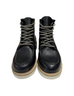 Bottes WCC Rigid Tumbled Black en Cuir 2