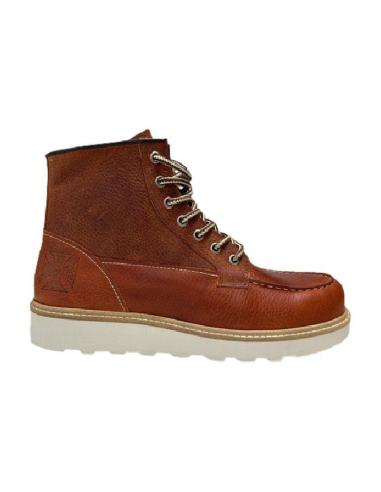 Botas WCC Rigid Tumbled Brown de couro