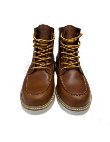 Botas WCC Rigid Cognac de couro feitas à mão