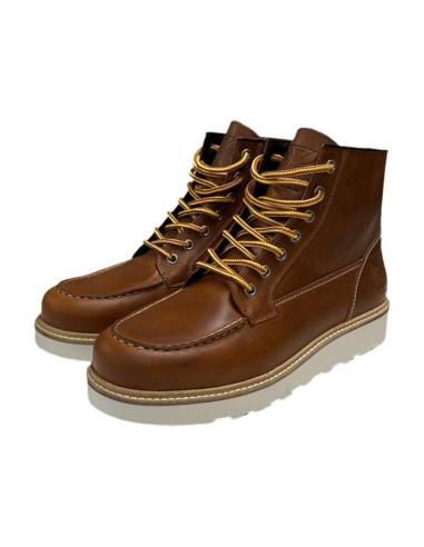 Bottes WCC Rigid Cognac en cuir faites à la main