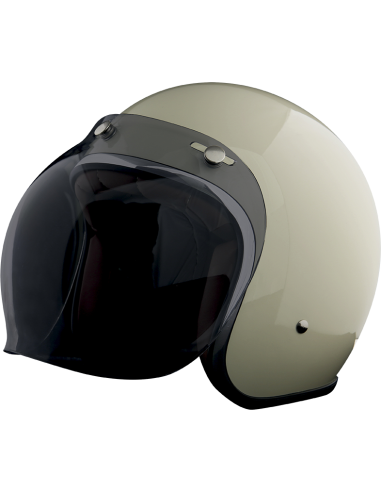 Schermo Bubble Fumé per Casco Jet | Look Vintage e Protezione Solare