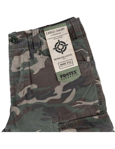 cargo shorts Army Surplus woodland stonewashed