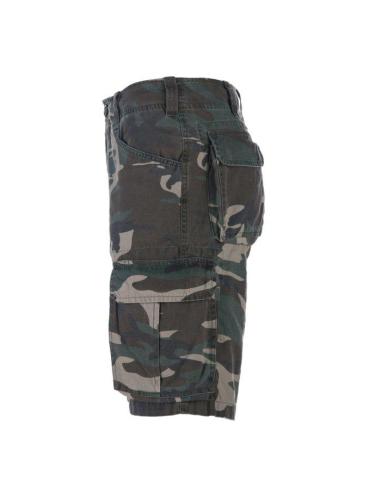 cargo shorts Army Surplus woodland stonewashed