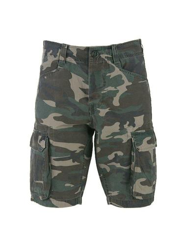 short cargo Army Surplus woodland stonewashed