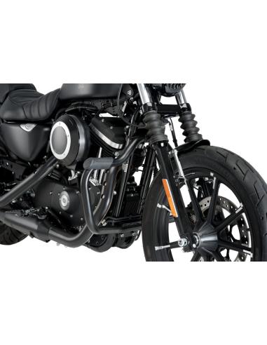 Black Mustache Defenders For Sportster From 2004 Onwards