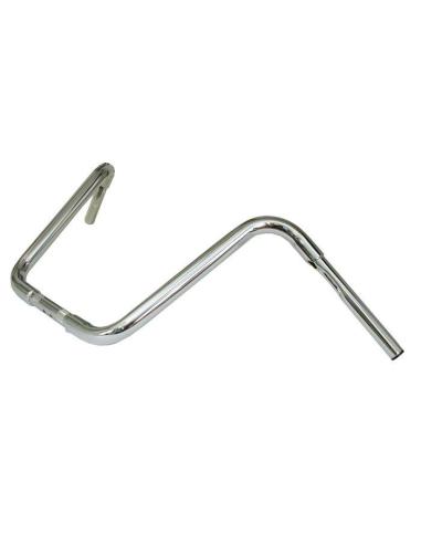 Guidon Apehanger 14" chromé pour Harley-Davidson | Custom Style